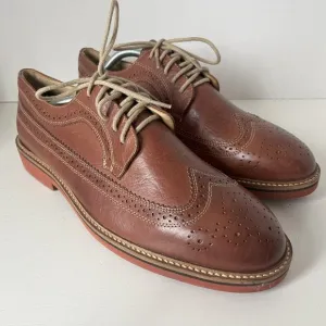 1901 Nordstrom Kyle Brown Leather Brogues – Size 9