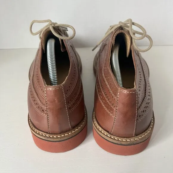 1901 Nordstrom Kyle Brown Leather Brogues – Size 9