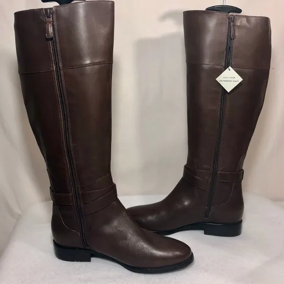 5.5B Cole Haan Brown Catskills Extended Calf Boot