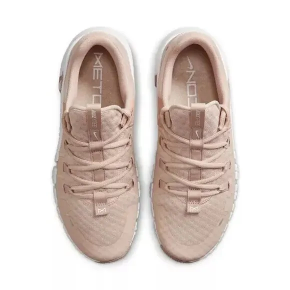 8.5W / 7M -[NEW] Women's Nike Free Metcon 5 Workout Shoes Pink Oxford DV3950-600