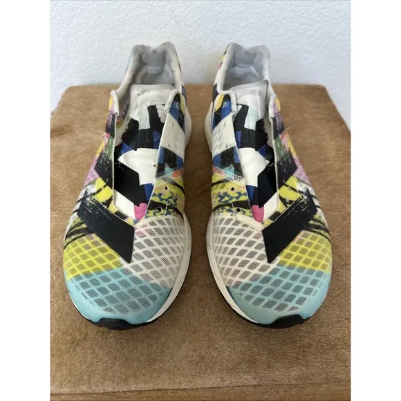 Adidas Adizero Pro White/Black Purple Violet Multi Men's Size 10 GW7565 Love