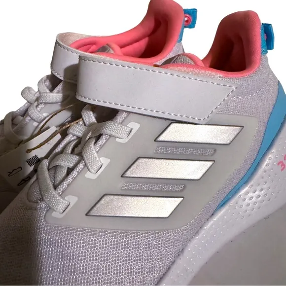 Adidas EQ21 Bounce Run 2.0 Junior Girls Running Shoes Size: 3  (Little Girl)