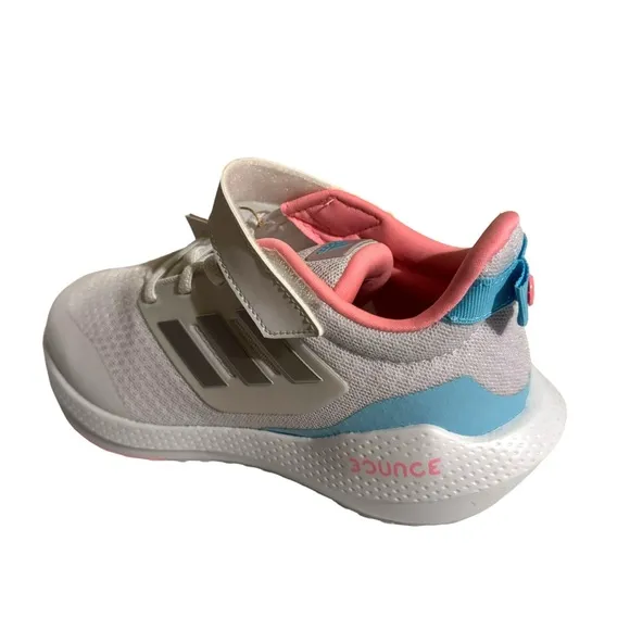 Adidas EQ21 Bounce Run 2.0 Junior Girls Running Shoes Size: 3  (Little Girl)