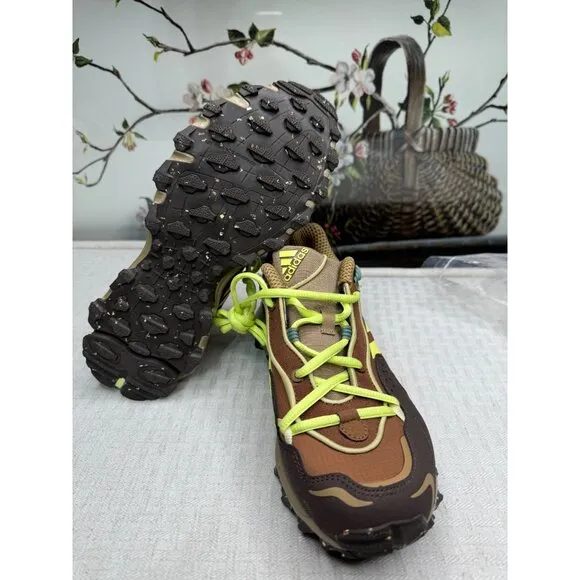 Adidas Hoverturf Plant And Originals Men's Trail Running Shoes 5.5 Brown/Yellow