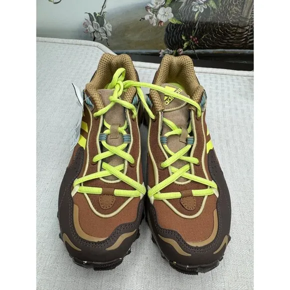 Adidas Hoverturf Plant And Originals Men's Trail Running Shoes 5.5 Brown/Yellow