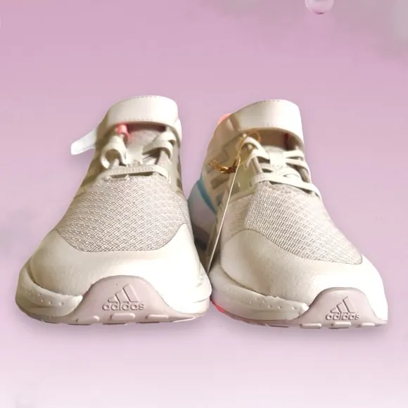 Adidas Kids' Girls Pink and Blue Sneakers Size 3
