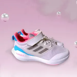Adidas Kids' Girls Pink and Blue Sneakers Size 3