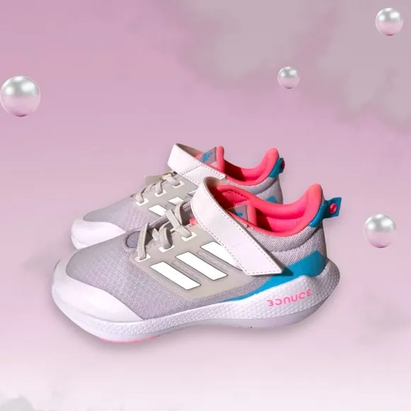 Adidas Kids' Girls Pink and Blue Sneakers Size 3
