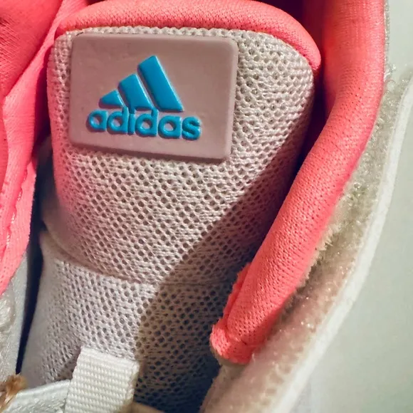 Adidas Kids' Girls Pink and Blue Sneakers Size 3