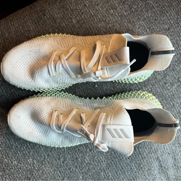 Adidas Men's AlphaEdge 4D ‘Reflective Cloud White’ Size 11