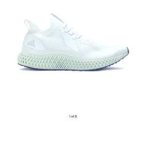 Adidas Men's AlphaEdge 4D ‘Reflective Cloud White’ Size 11