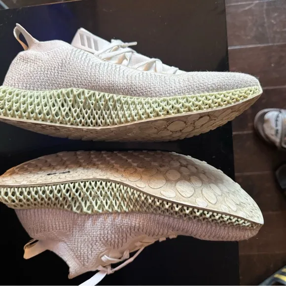 Adidas Men's AlphaEdge 4D ‘Reflective Cloud White’ Size 11