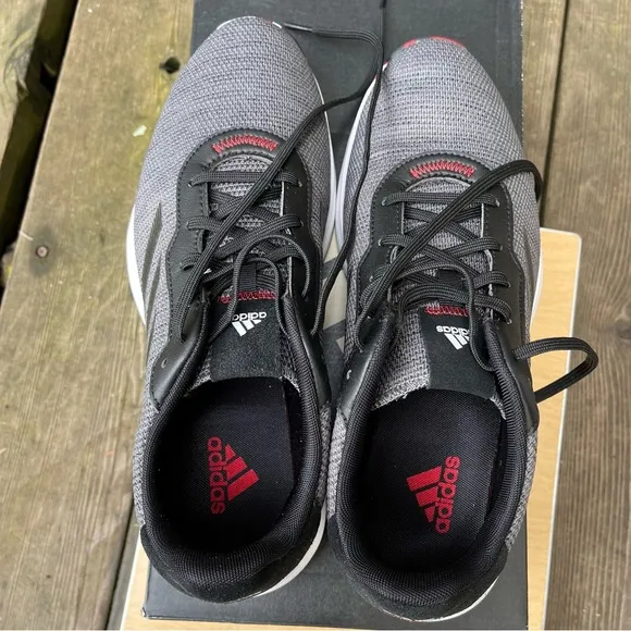 Adidas Men’s S2G SL Golf Shoes FW6315 Gray/Black/Scarlet New In Box Sz 10 M