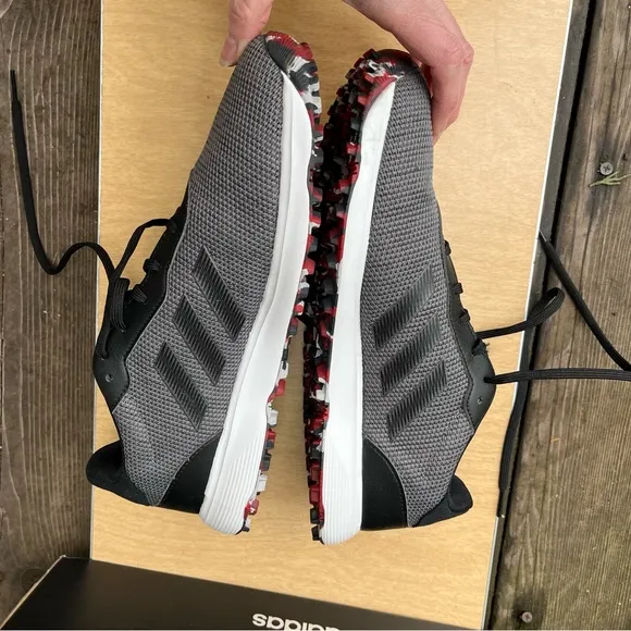 Adidas Men’s S2G SL Golf Shoes FW6315 Gray/Black/Scarlet New In Box Sz 10 M