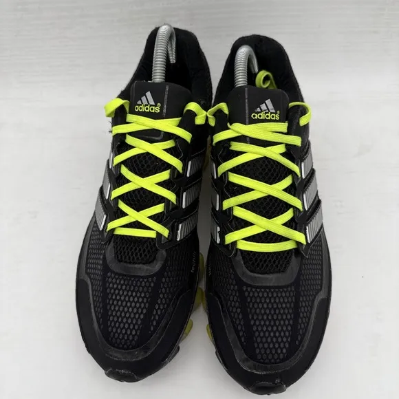 Adidas Men's Springblade Ignite Running Shoes Fitness Black Neon Yellow SZ 7