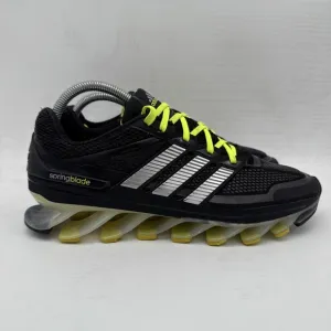 Adidas Men's Springblade Ignite Running Shoes Fitness Black Neon Yellow SZ 7