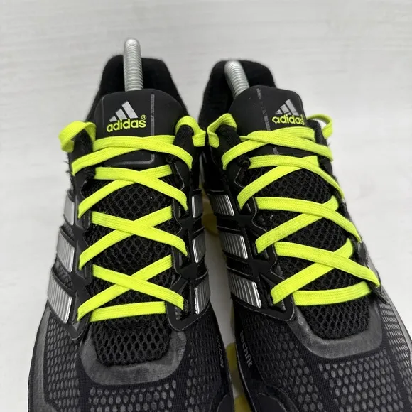 Adidas Men's Springblade Ignite Running Shoes Fitness Black Neon Yellow SZ 7