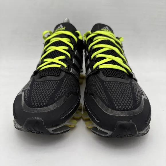 Adidas Men's Springblade Ignite Running Shoes Fitness Black Neon Yellow SZ 7