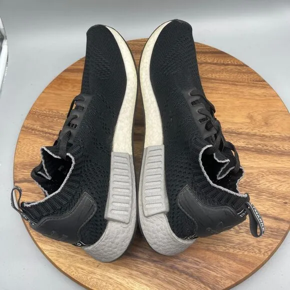 Adidas NMD R1 Mens Size 14 Black Reflective Nomad Runner 1 Prime Knit Comfort