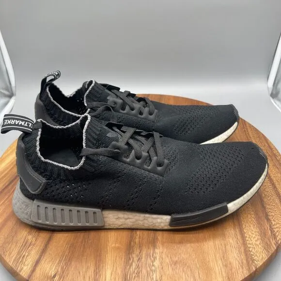 Adidas NMD R1 Mens Size 14 Black Reflective Nomad Runner 1 Prime Knit Comfort