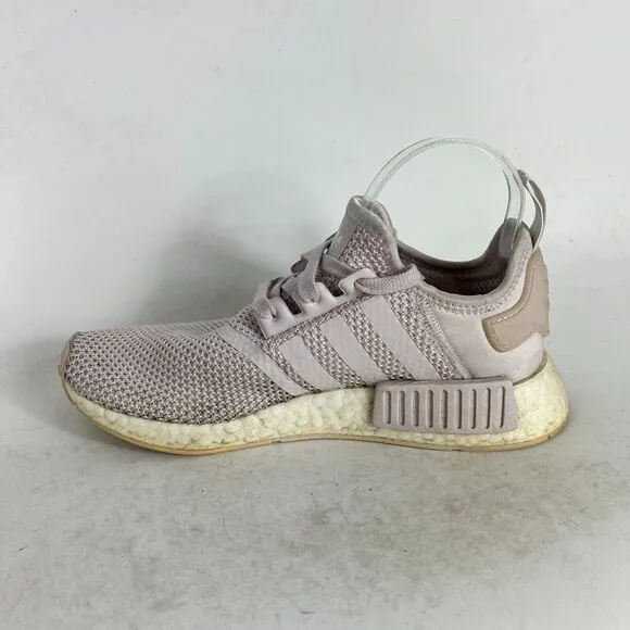 adidas NMD R1 Sneaker Women's 8 Orchid Tint Pink Lace Up Running Shoes B37652