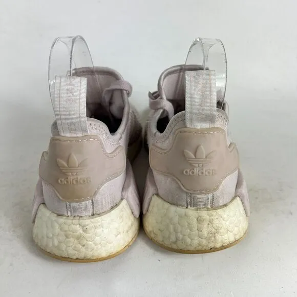 adidas NMD R1 Sneaker Women's 8 Orchid Tint Pink Lace Up Running Shoes B37652