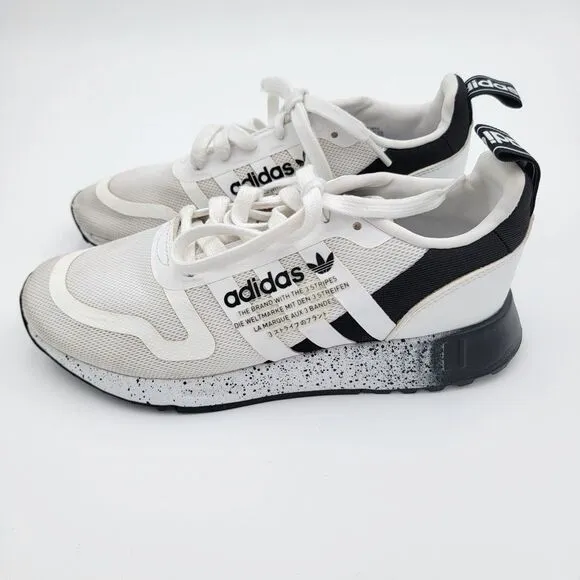 Adidas Originals White &amp; Black Multix Spotlight 2.0 Running Shoes Sneakers Sz 5