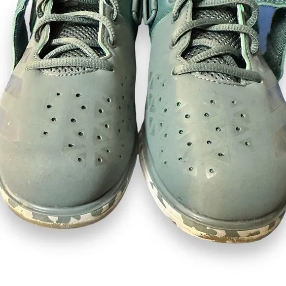 adidas Powerlift 3.1 Green Lace Up Fitness Sneakers Shoes Men’s 8.5 Crossfit