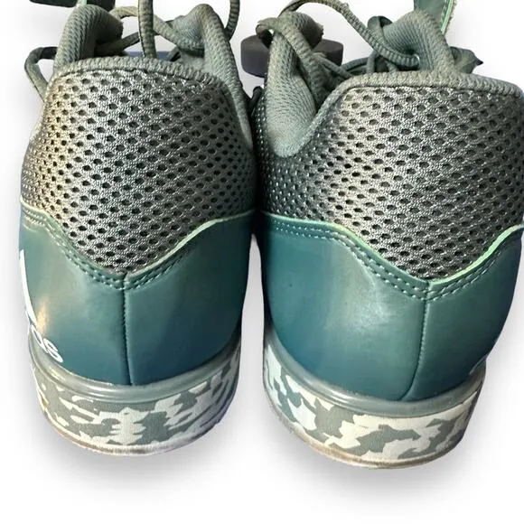 adidas Powerlift 3.1 Green Lace Up Fitness Sneakers Shoes Men’s 8.5 Crossfit