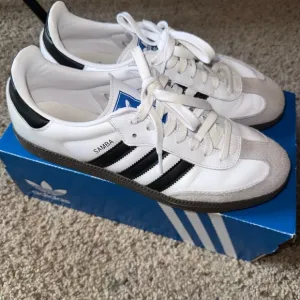 Adidas Samba Classic Men's Shoes - White and Black