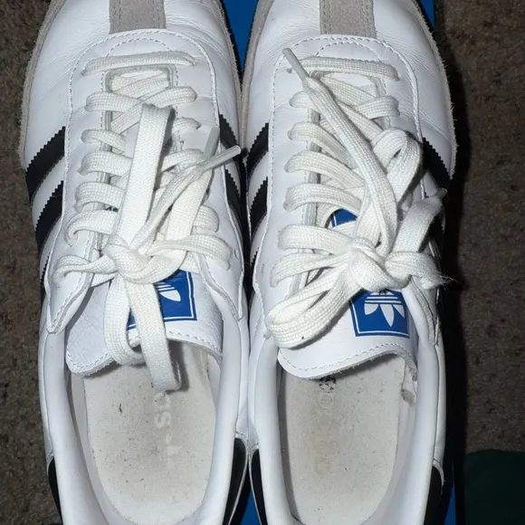 Adidas Samba Classic Men's Shoes - White and Black