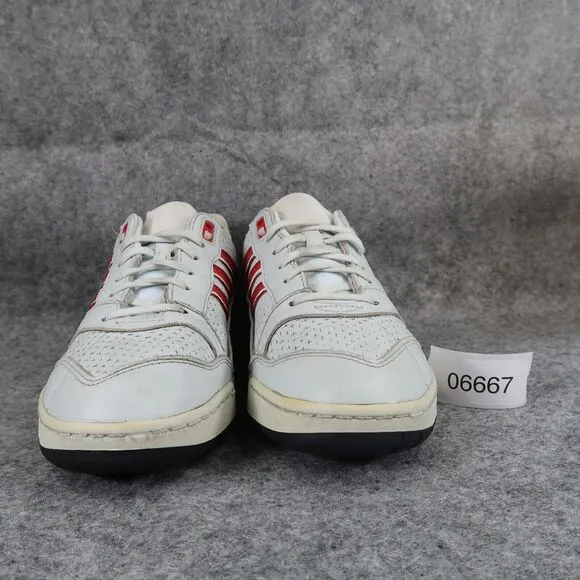 Adidas Shoes Men 8 Sneaker Lifestyle Active AR Trainer Grey Red Comfort Athletic