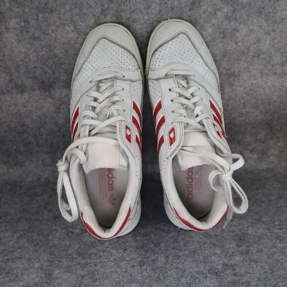Adidas Shoes Men 8 Sneaker Lifestyle Active AR Trainer Grey Red Comfort Athletic