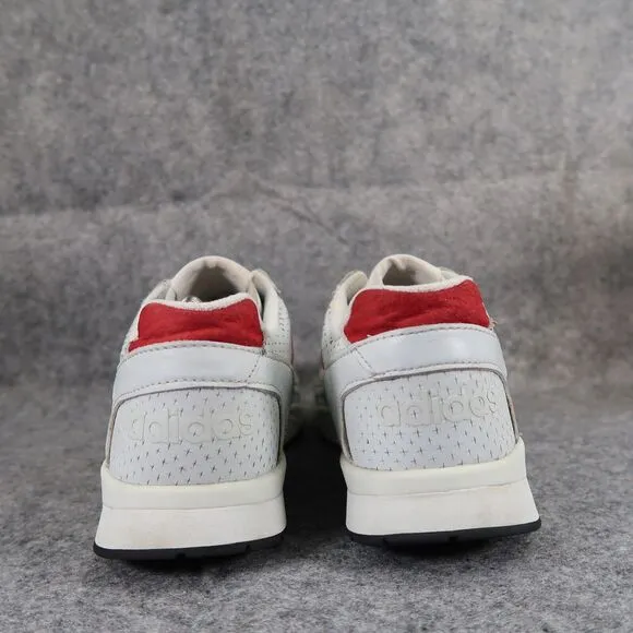 Adidas Shoes Men 8 Sneaker Lifestyle Active AR Trainer Grey Red Comfort Athletic