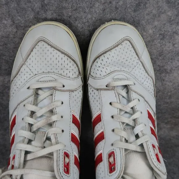 Adidas Shoes Men 8 Sneaker Lifestyle Active AR Trainer Grey Red Comfort Athletic