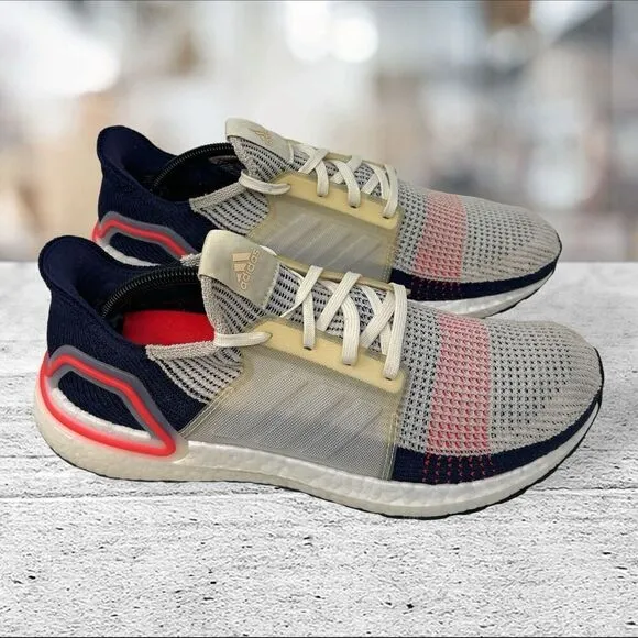 Adidas Ultra Boost 19 Mens Size‎ 12 'Clear Brown' B37705 Running Shoes Sneakers