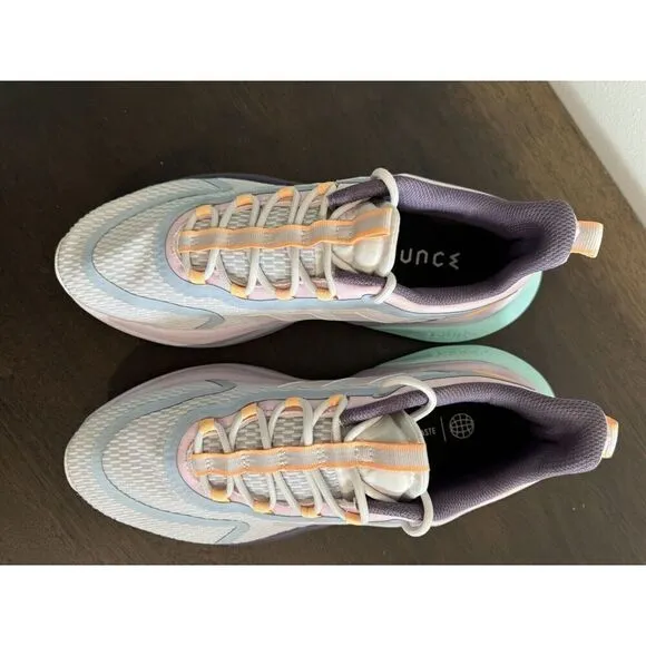 adidas Women's 10 Alphabounce  Running Shoes Sneakers Purple Teal New