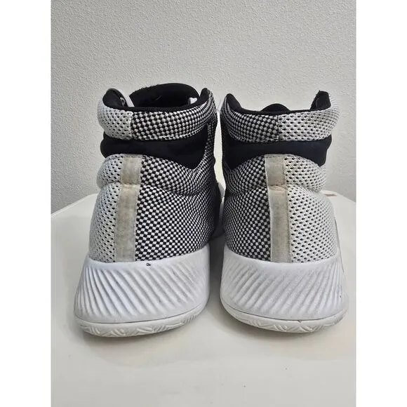 Adidas Men's Pro Bounce Madness BB8072 White Basketball Shoes Sneakers Size 12