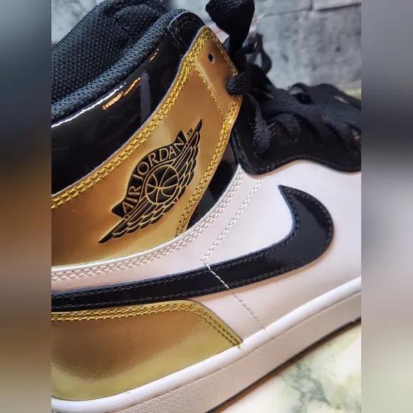 Air Jordan 1 Golf High Gold Toe Men's Size 13 .