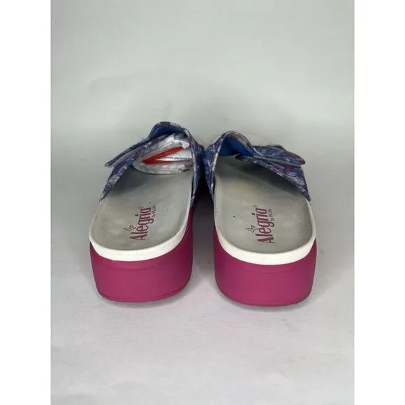Alegria AIR-267 AIRIE Such A Monet Women 41 US 10 Comfort Platform Slide Sandals