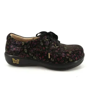 Alegria Womens Kimi Pro Ditsy Doo Shoes Size 37/7 Colorful Comfort Leather Work