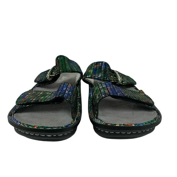 Alegria Womens Size 37 Karmen Prime Time Rave 2 Strap Comfort Sandals