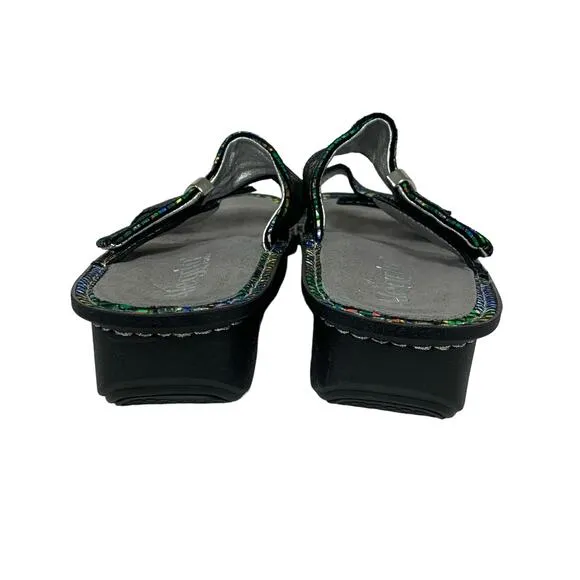 Alegria Womens Size 37 Karmen Prime Time Rave 2 Strap Comfort Sandals