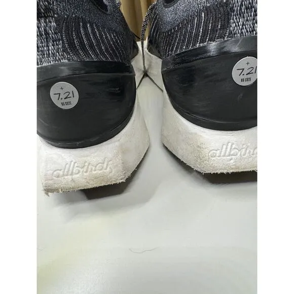Allbirds Men’s Tree Flyer 2 Size 12 Natural Black Blizzard Sole