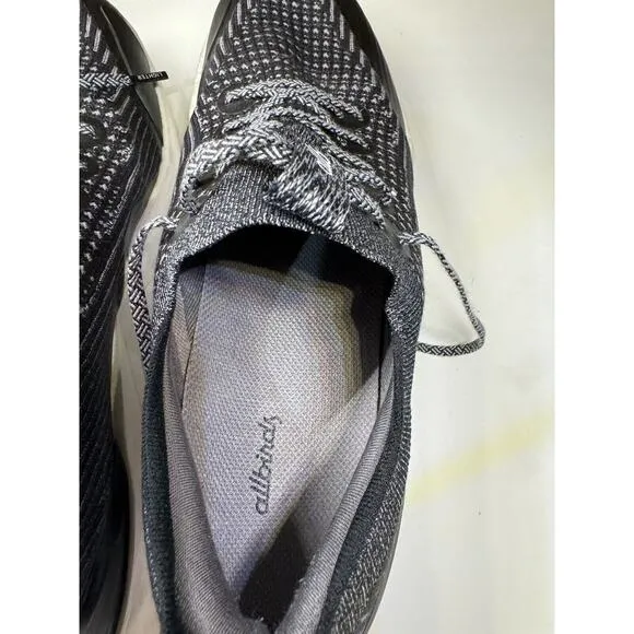 Allbirds Men’s Tree Flyer 2 Size 12 Natural Black Blizzard Sole