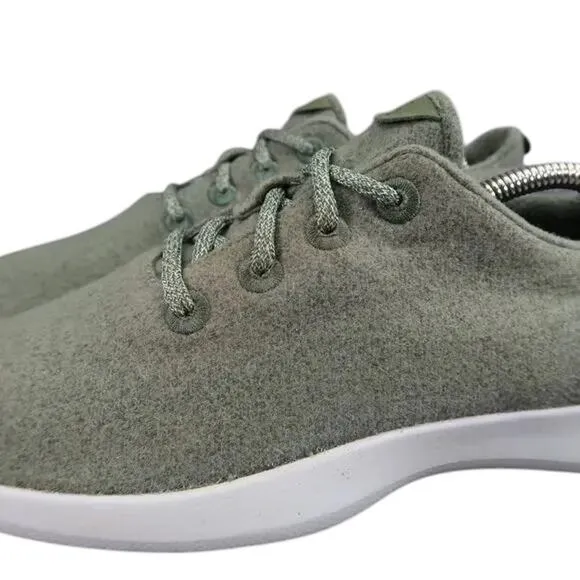 Allbirds Shoes Mens 9 Sneaker Lifestyle Wool Runner Trainer Green Casual Comfort