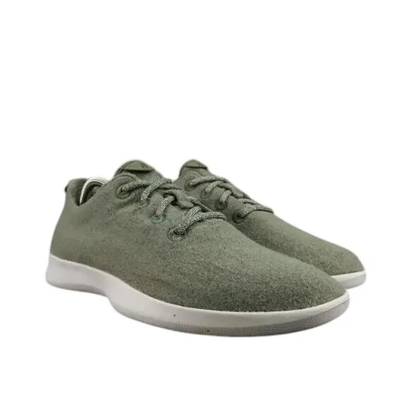 Allbirds Shoes Mens 9 Sneaker Lifestyle Wool Runner Trainer Green Casual Comfort