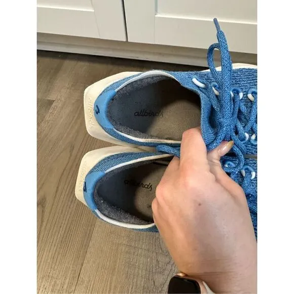 Allbirds Tree Dasher 2 Women's Size 9 Blue Comfort Running Sneakers Shoes