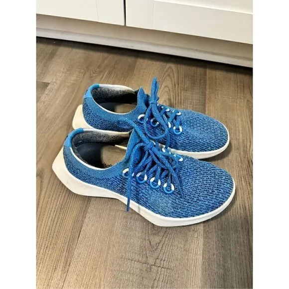 Allbirds Tree Dasher 2 Women's Size 9 Blue Comfort Running Sneakers Shoes