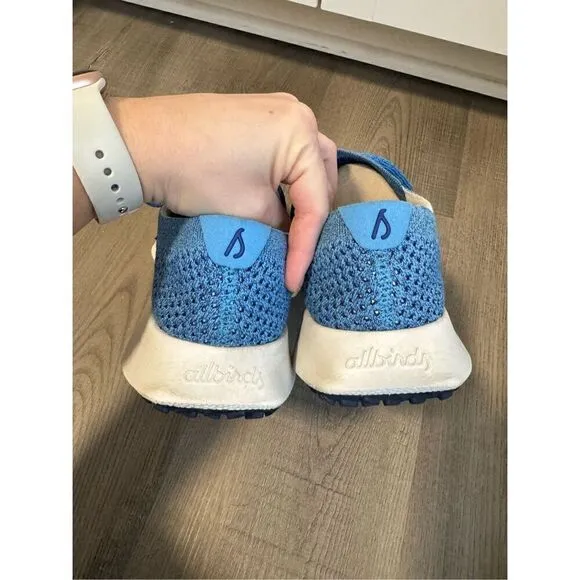 Allbirds Tree Dasher 2 Women's Size 9 Blue Comfort Running Sneakers Shoes